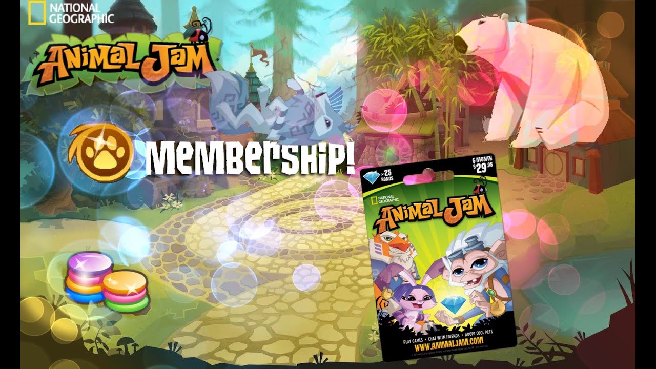 Animal Jam 6 Month Membership